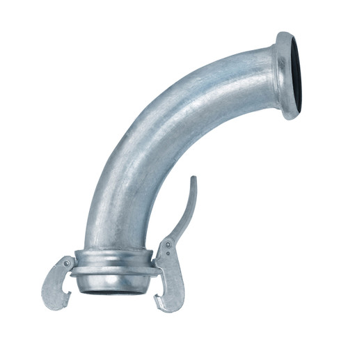 Kuriyama Sphere Lock™ 90° Elbow Female Socket x Male Ball w/ Nitrile Rubber Gasket & Locking Lever Ring - Type B