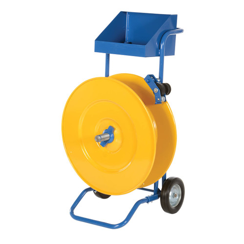 Vestil Strap-PS-HD Strapping Cart, Steel & Poly Strapping