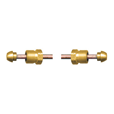 Fairview Fittings 1/4 in. Copper Short POL x Short POL Propane Gas Pigtail