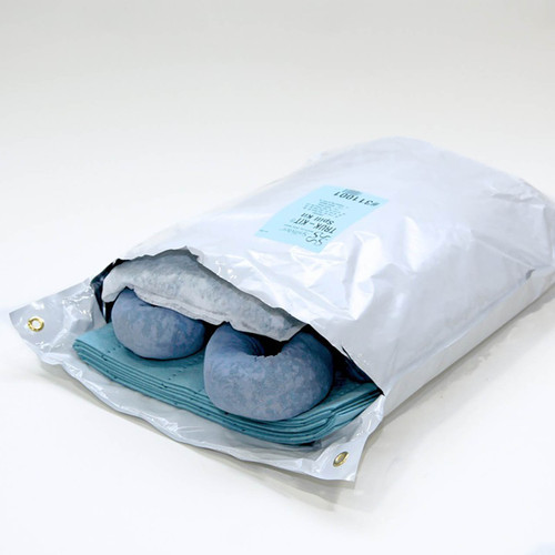 Spilfyter 311001 Oil-Only Standard Vehicle Spill Kit, Sealed Bag