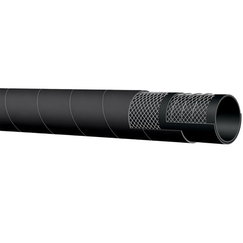 Kuriyama T202AA 150 PSI EPDM Black General Purpose Water S & D Hose - Hose Only