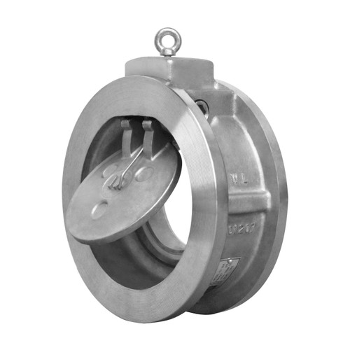 Titan Flow Control CV32CSV0250 2 1/2 in. Carbon Steel Single Disc Wafer Swing Check Valve w/ Viton SS Disc - ASME Class 150