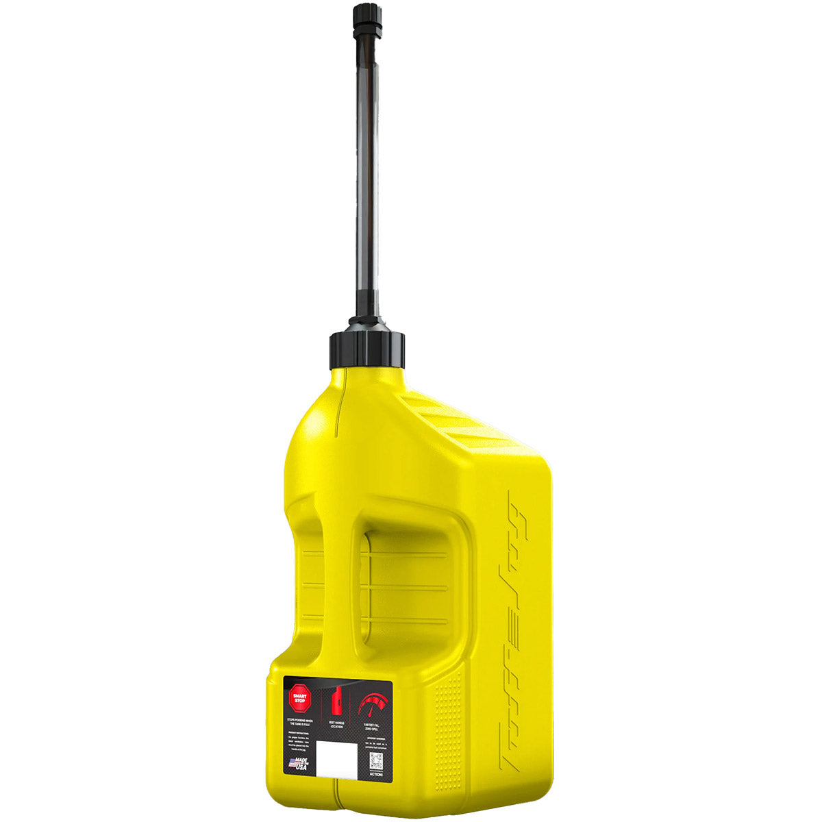 Tuff Jug with Auto Shut-Off Spout - Yellow, 5 Gallon, Generation 3