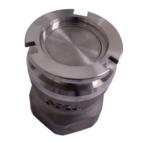 TODO II TT102-4407 1 in. Stainless Steel Dry Disconnect Adapter x 1 in. NPT - FKM Seal