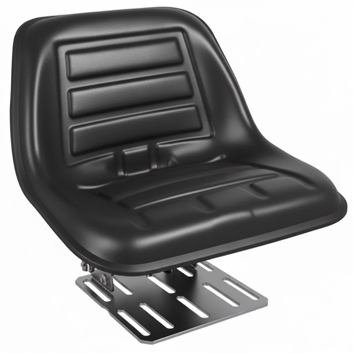 TISCO Seat with Suspension for Compact Tractors - Black Vinyl - WHILE SUPPLIES LAST