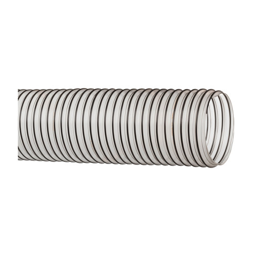 Kuriyama Urevent™ Clear URE-CL Food Grade Polyurethane Ducting/Material Handling Hose - Hose Only
