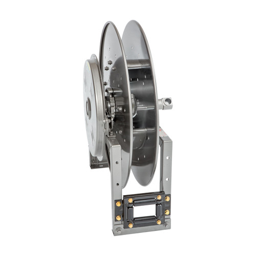 Hannay Reels V-800 Series Aviation Spring Rewind Reel, Reel Only, 1 in. x 75 ft., V-820-25-26-10.5A