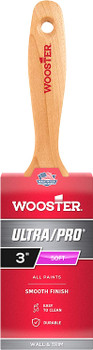 Wooster Genuine 3" Ultra/Pro Soft Flat Paintbrush - W4169-3