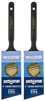 Wooster Genuine 2" Yachtsman Lindbeck Angle Sash Paintbrush 2-Pack, Z1121-2-2PK