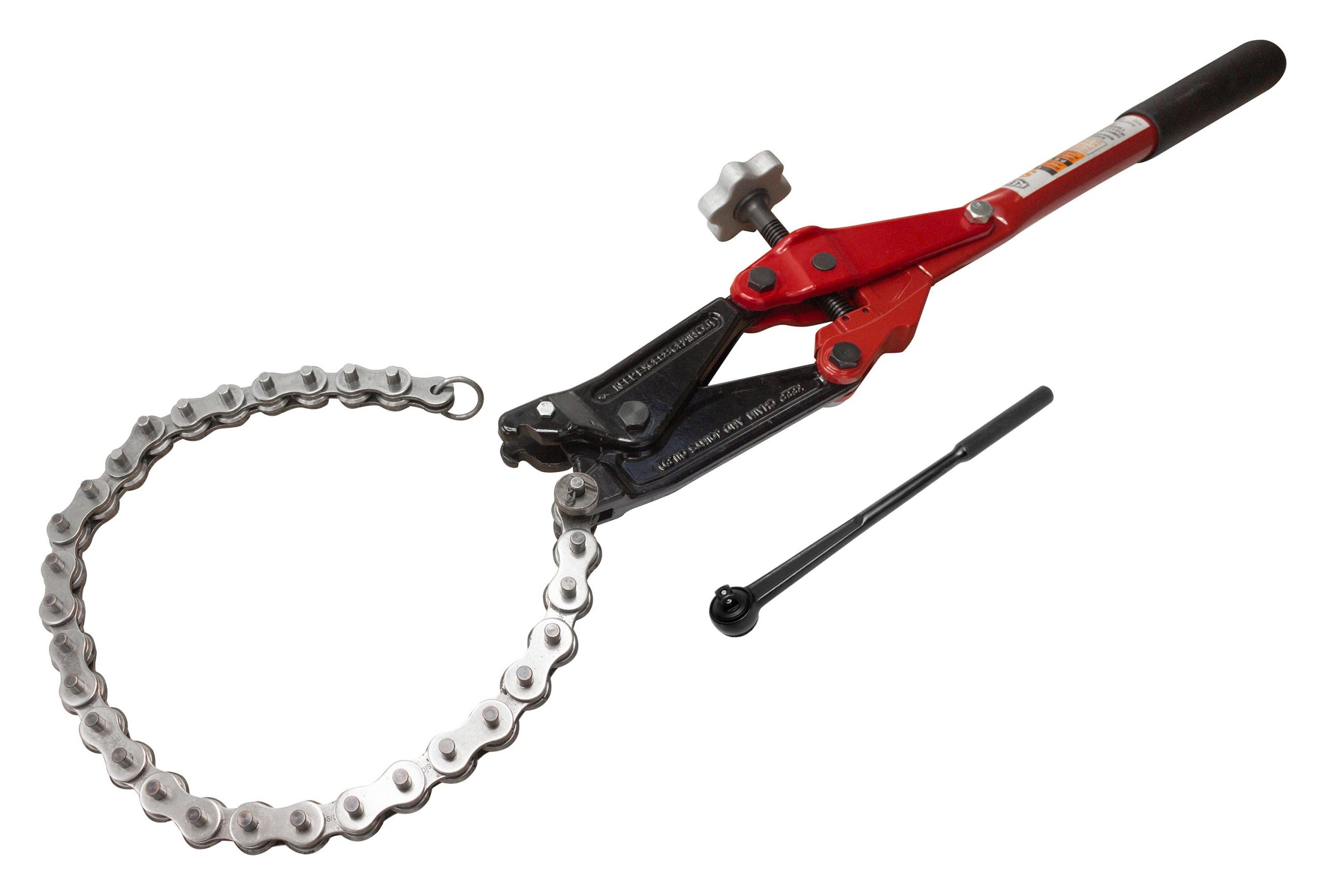 REED SC49-8 Ratcheting Soil Pipe Cutter with 8-Inch Chain