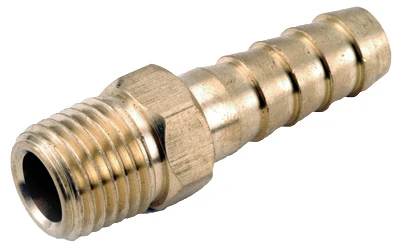 Pipe Fitting, Barb Insert, Lead Free Brass, 3/4 Hose I.D. x 3/4 In. MPT