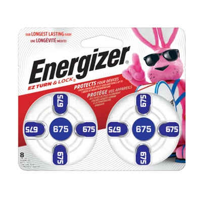Hearing Aid Batteries, Size 675, Blue Tab, 6-Pk.