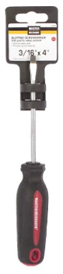 Slotted Screwdriver, 3/16 x 4 In.