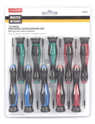 10-Pc. Precision Screwdriver Set