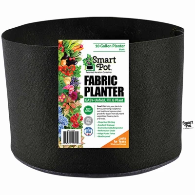 Pepper & Vegetable Container Garden, Black Fabric, 10-Gallons