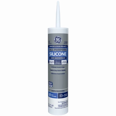 Clear Silicone Sealant for Windows & Doors – 10.1 oz (290 ml)