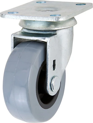 TPR Swivel Plate Caster, 2 In.