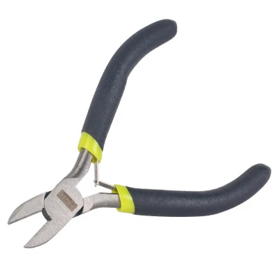 Diagonal Cutting Pliers, Mini, 4.5 In.
