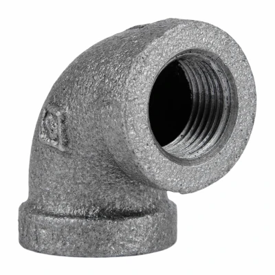 B-l9003 0.38 In. Black 90 Degree Equal Elbow