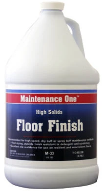 High-Solids Floor Finish, Gallon