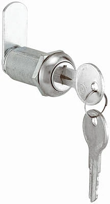 1-3/8 In. Chrome Finish Drawer/ Cabinet Lock