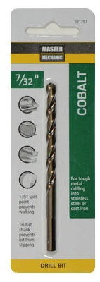 7/32 x 3-3/4 In. Cobalt High-Speed Drill Bit