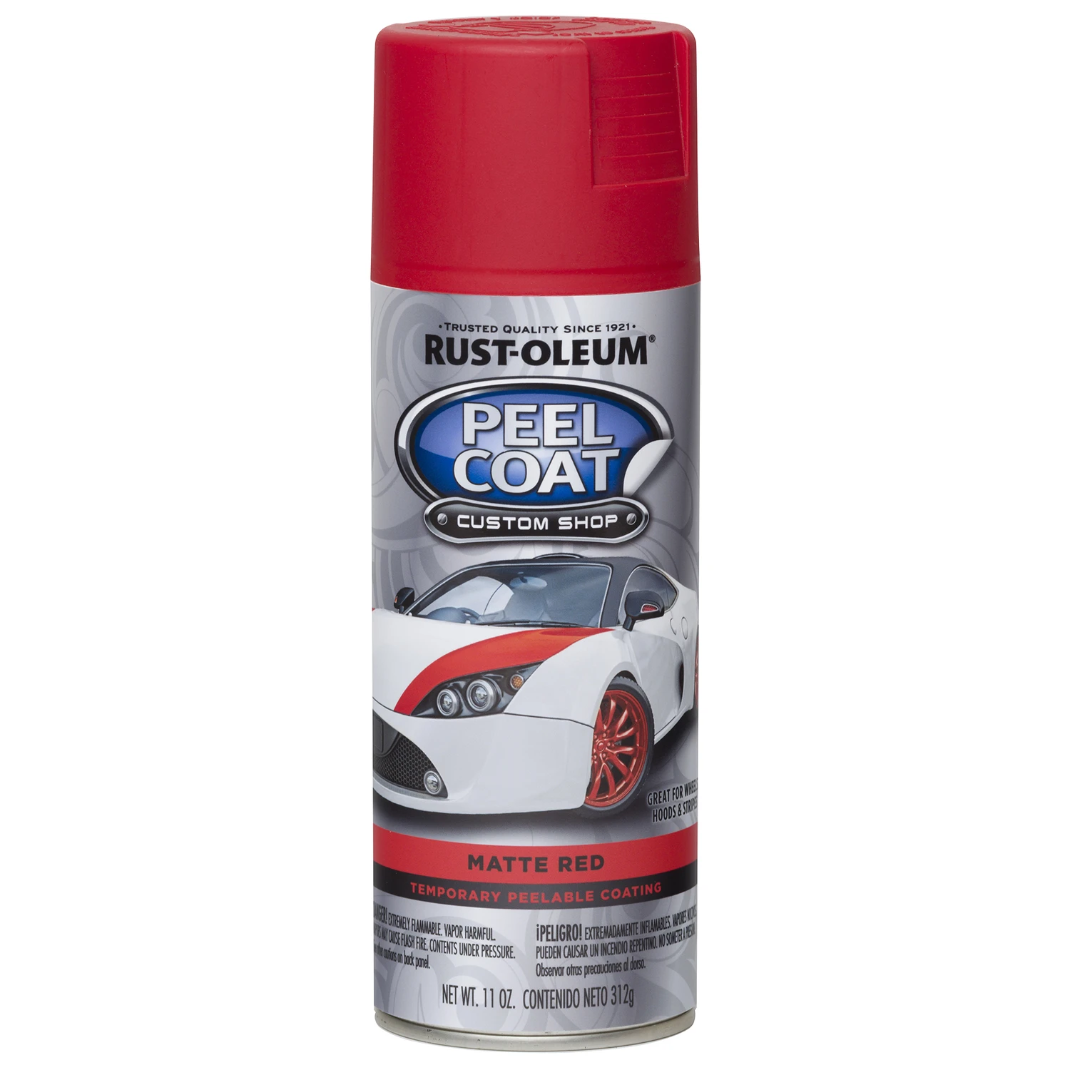Custom Shop Automotive Spray Paint, Red, 11-oz.