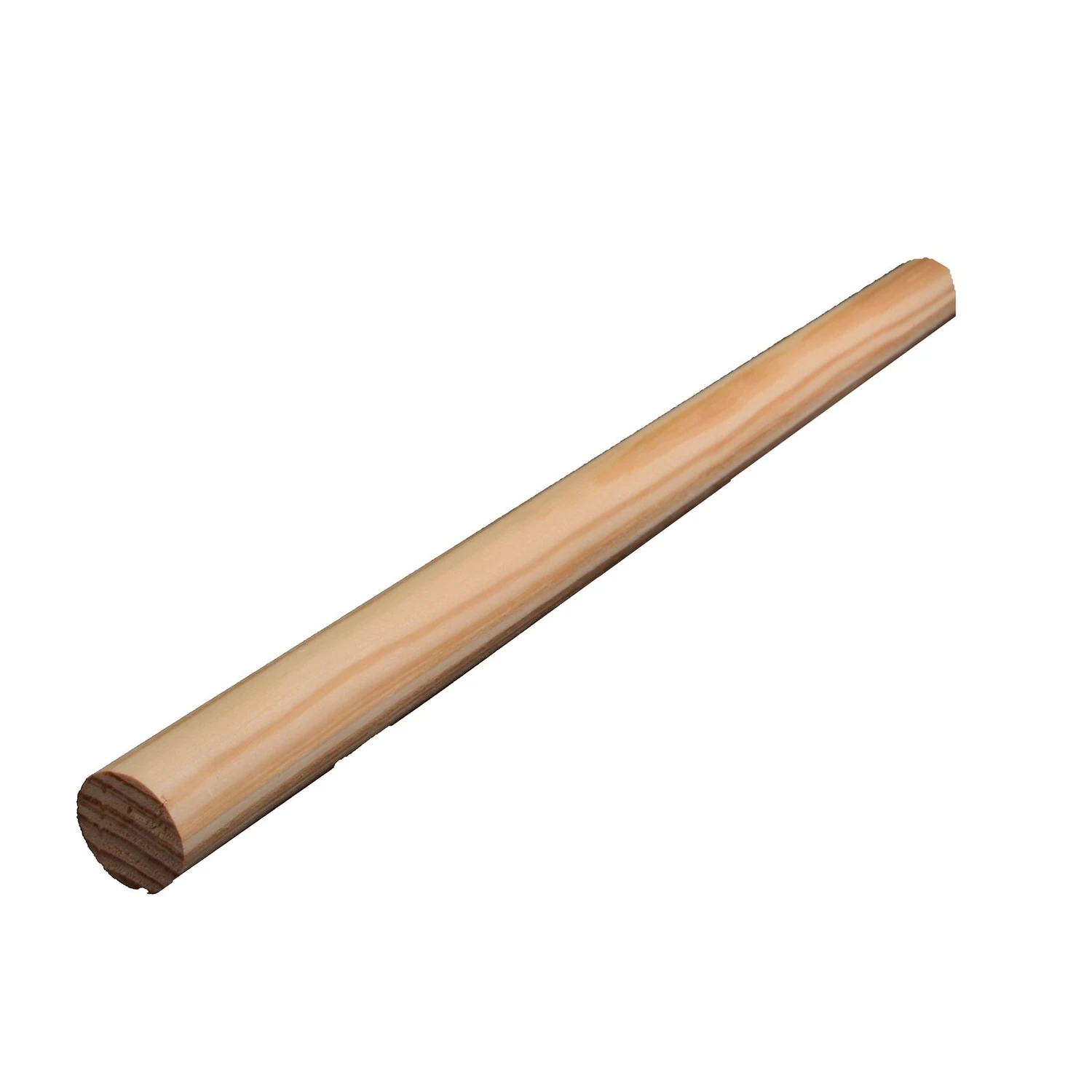 Solid Pine Moulding, Full Round, 1-5/16 In. x 8 Ft.