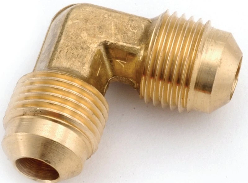 Brass Flare Elbow, Lead Free, 5/8 In.