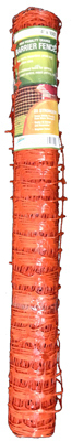 Heavy-Duty Safety Fence, Orange, 4 Ft. x 50 Ft.