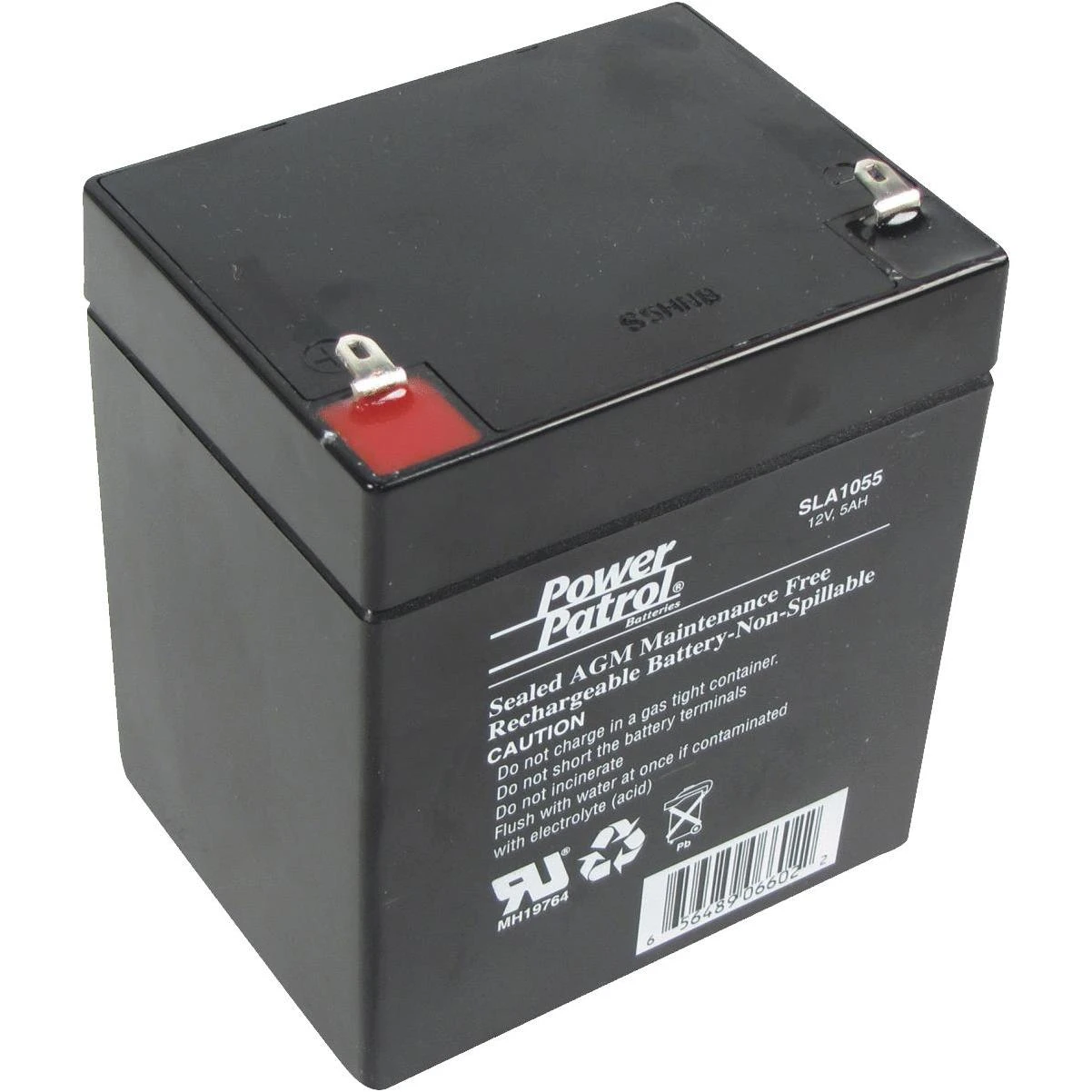 Electric Fence Battery, S20, 12-Volt, 5-Amp