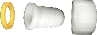 Nylon Barb Adapter Fitting, 1/2 Id X 3/4 In. Female Garden Hose
