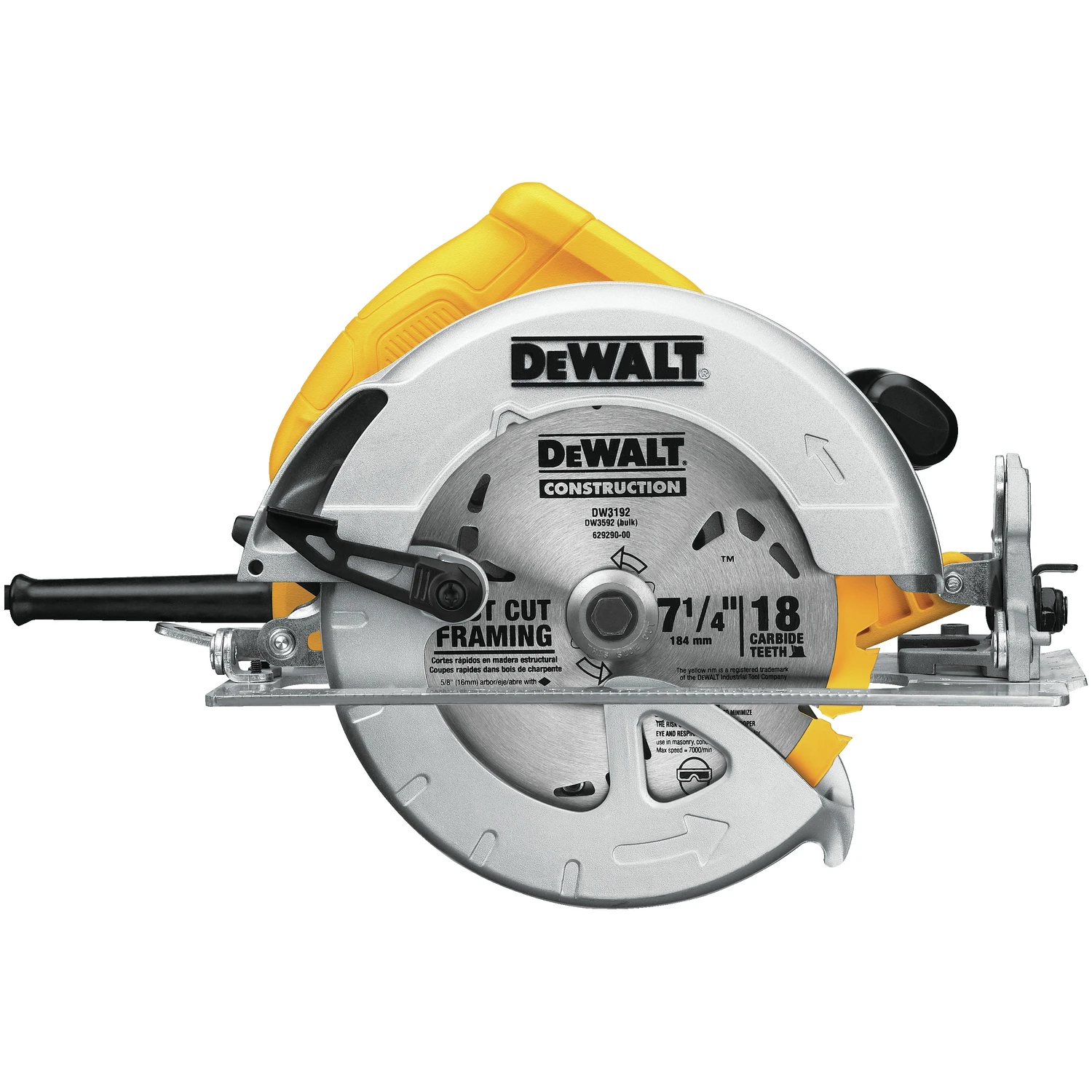 Circular Saw, Lightweight, 15-Amp, 7-1/4-In.