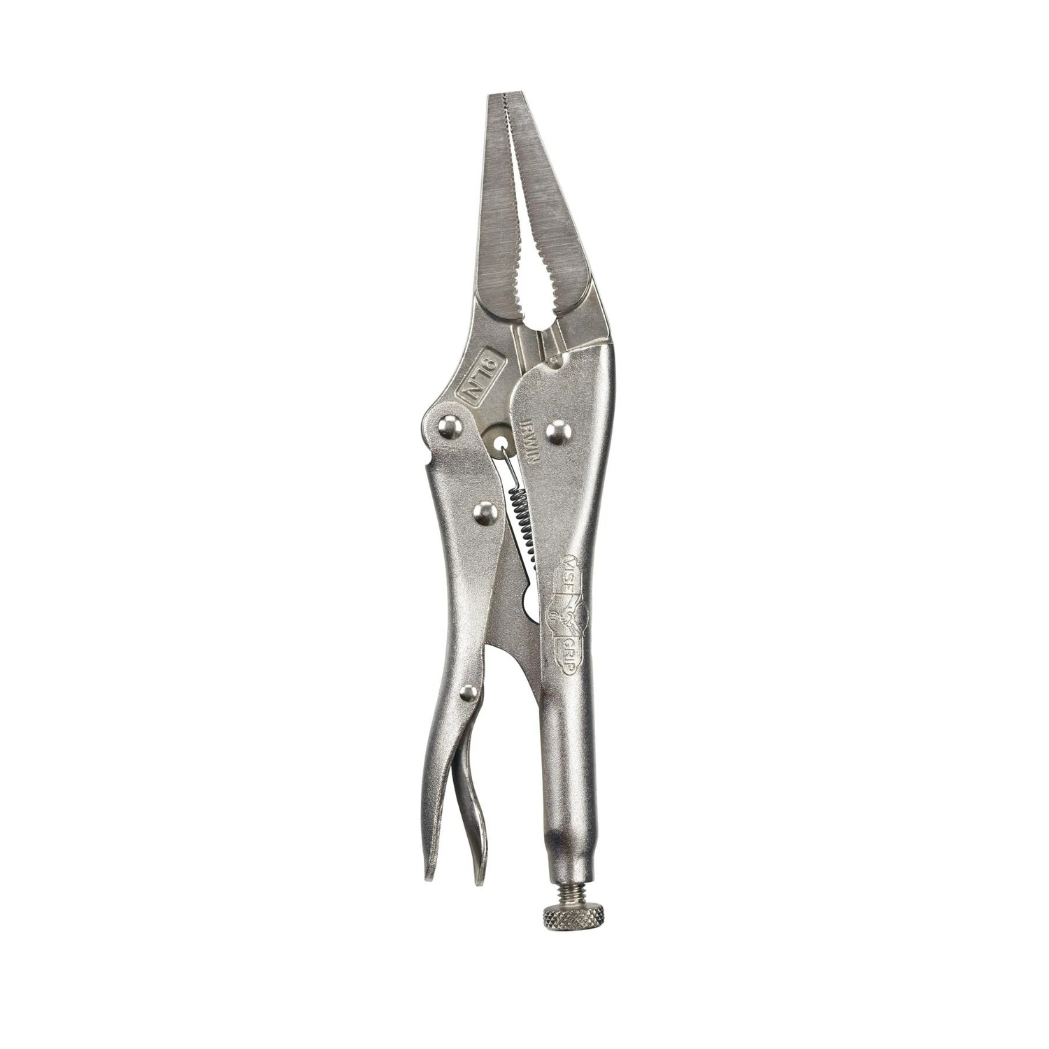 Vise-Grip Long-Nose Locking Pliers, 9 In.
