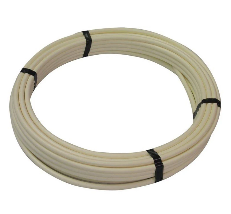PEX Coil Pipe, Hot/Cold Water, White, 3/4 In. Rigid Copper Tube Size x 100 Ft.