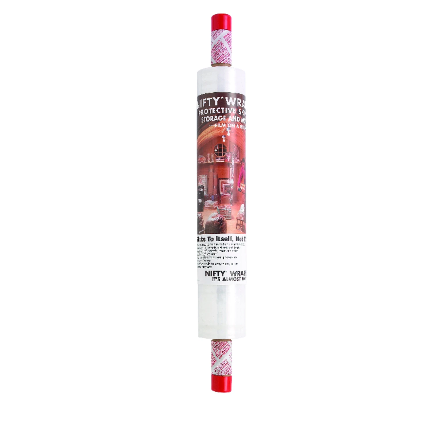 Packing Stretch Film With Built-In Dispenser, 20-In. x 1000-Ft. Roll