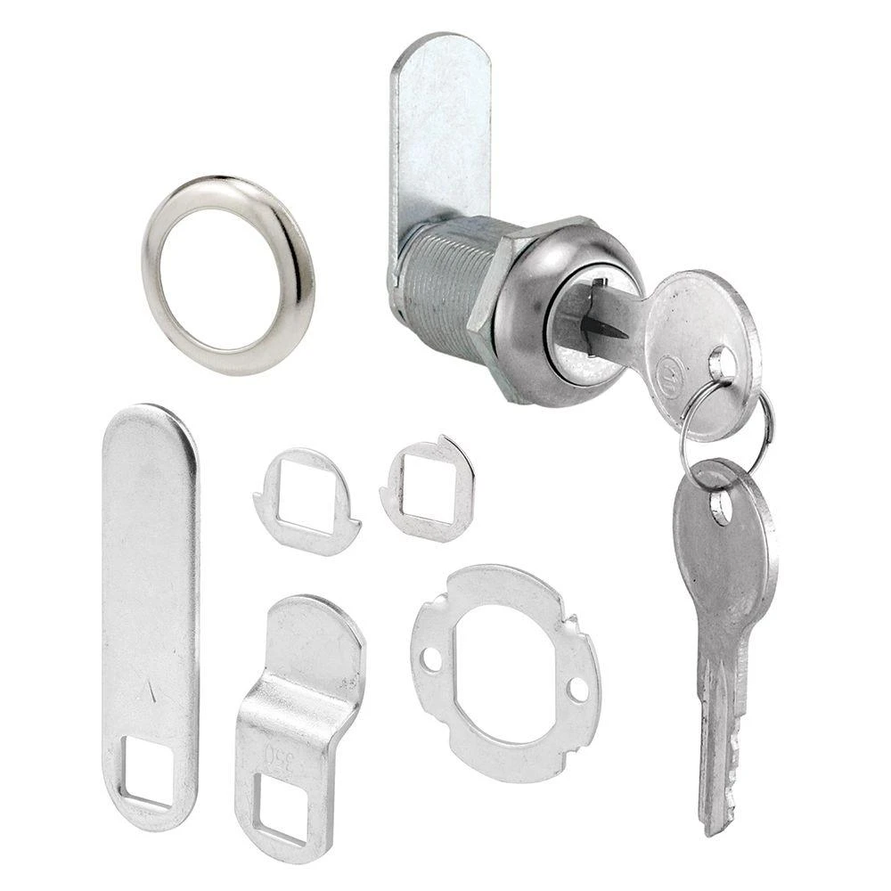 7/8 In. Chrome Finish Drawer/ Cabinet Lock