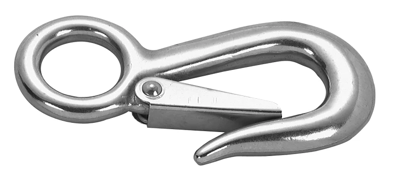 Stainless Steel Finish Snap Hook, 1-1/8 In.