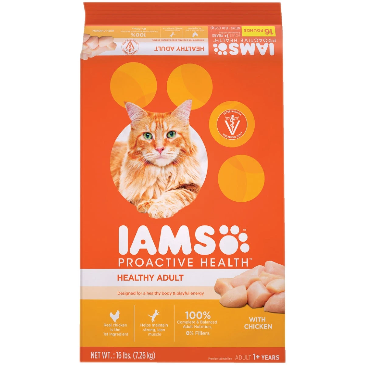 ProActive Health Dry Cat Food, Chicken, 16 Lb. Bag