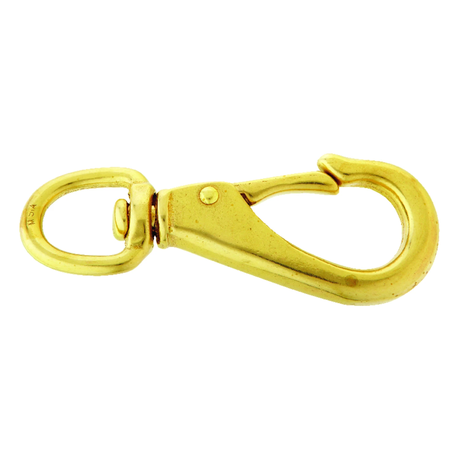 Bronze Swivel Round Eye Quick Snap, 3/4 In.