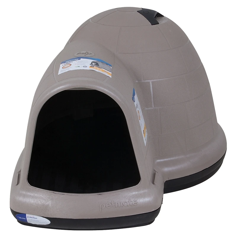 Indigo Extra-Large Dog House With MicroBan
