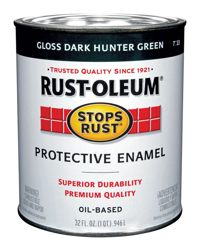 Stops Rust Qt. Gloss Hunter Green Enamel