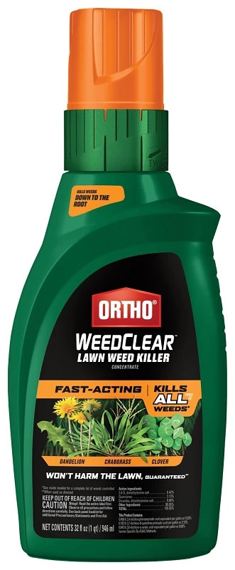 WeedClear Lawn Weed Killer, North, Ready-to-Use, 32 oz.
