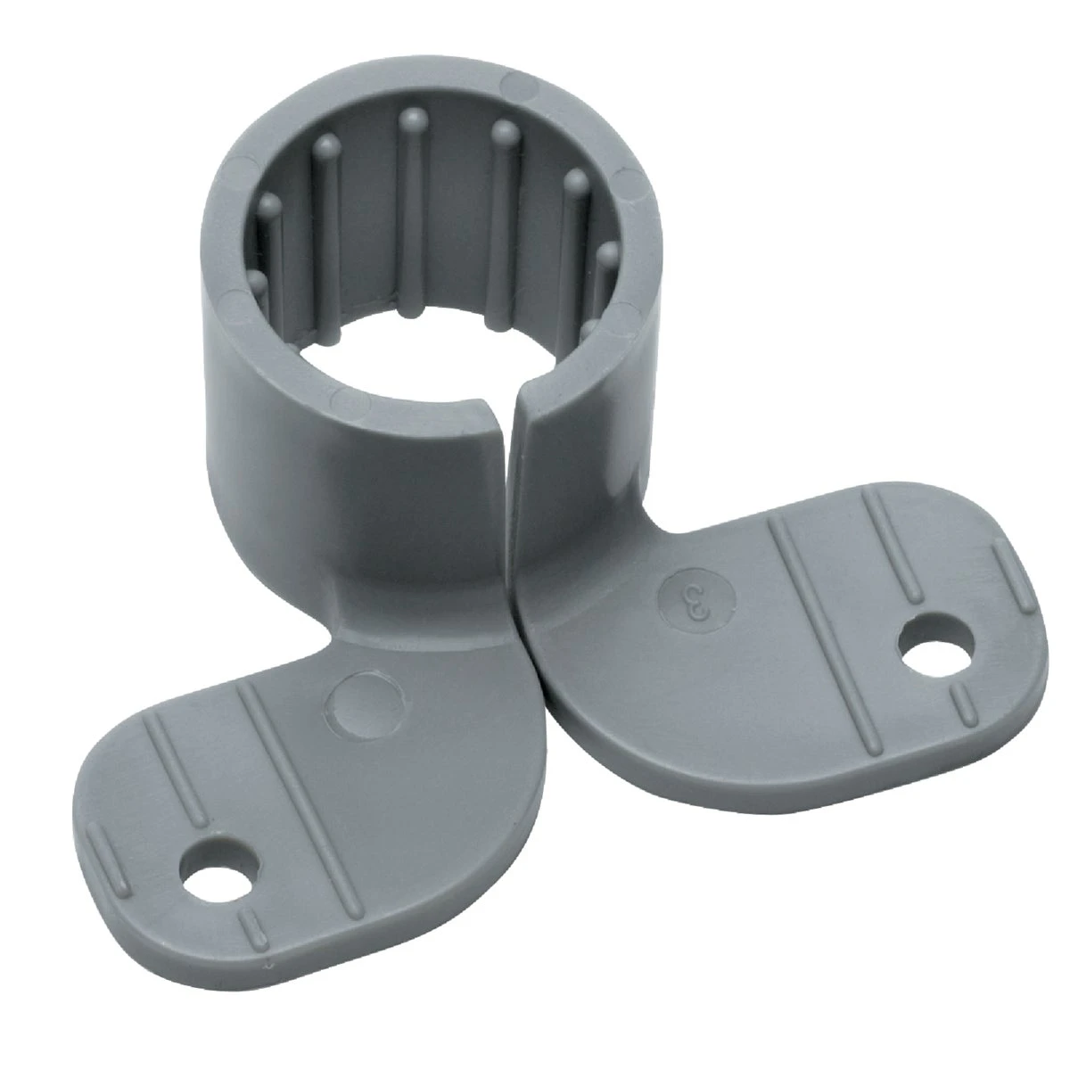 Pipe Hanger Suspension Clamps, Plastic, 1/2 In., 6-Pk.,