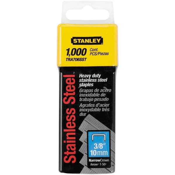 Staples,T50, 3/8-In., 1000-Pk.
