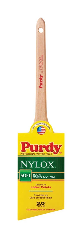 Nylox Dale Angular Sash & Trim Paint Brush, 3 In.