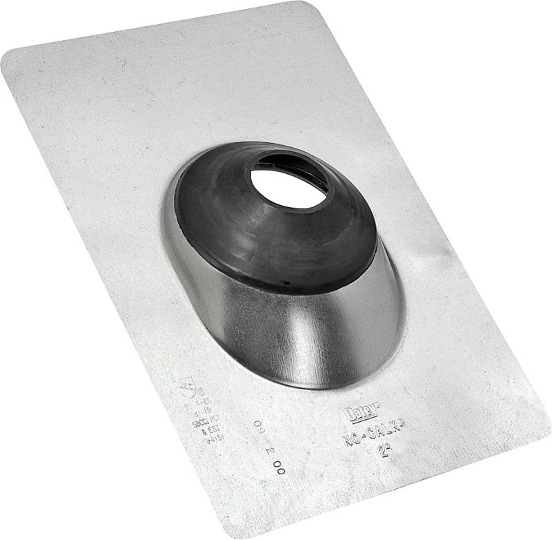 Galvanized Base Roof Flashing, 24-Gauge, 2 In.