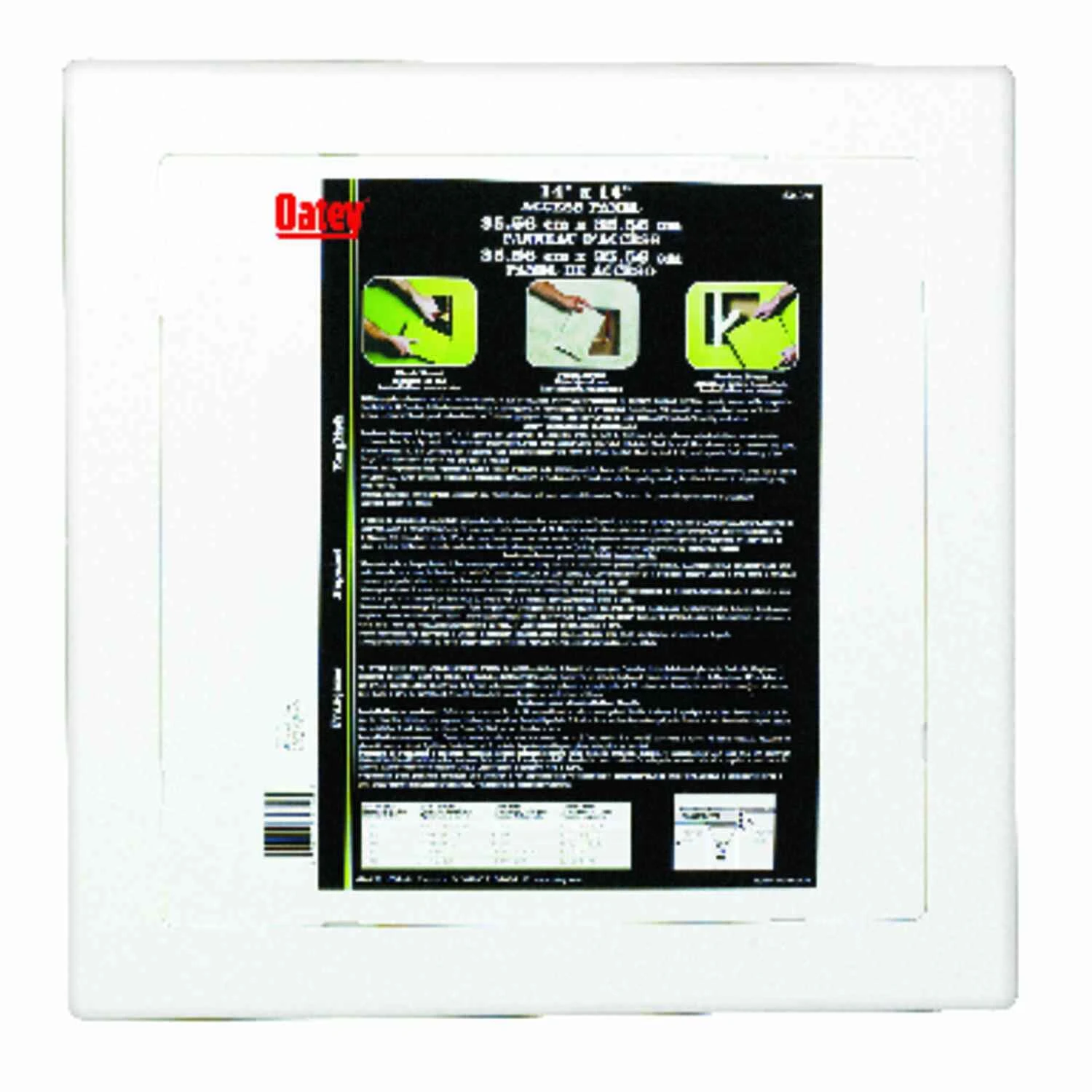 Access Door Panel, 14 x 14-In.