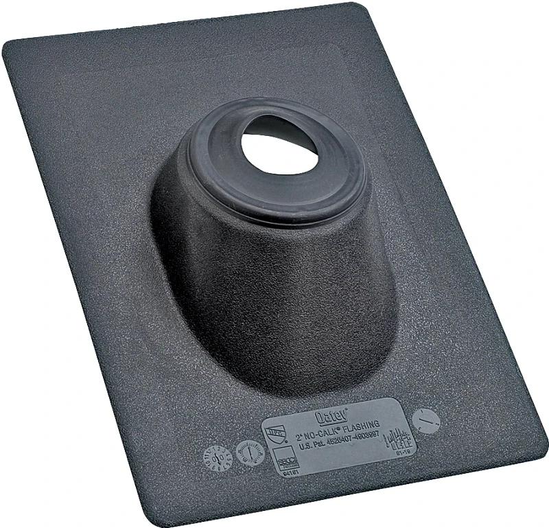 Thermoplastic No-Calk Roof Flashing, 1-Pc. Construction, 4 In.