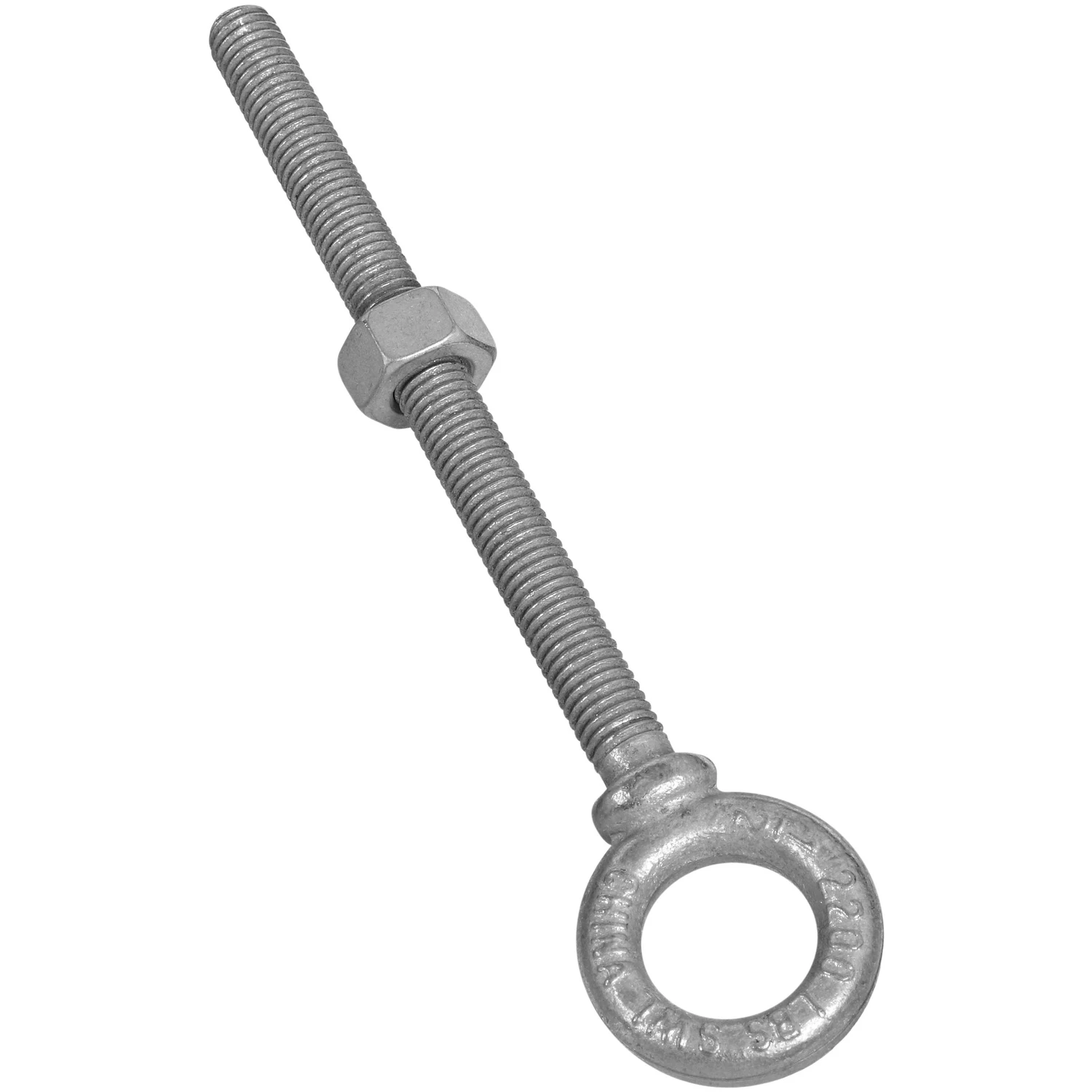 Forged Eye Bolt, Galvanized, 1/2 x 6 In.